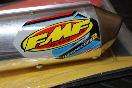 FMF Fatty exhaust Pipe  Turbine core 2 spark arrestor silencer Yamaha Blaster 6