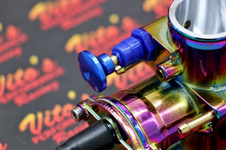 Yamaha Blaster 28MM 28PWK Larger Carb Carburetor Kit + Vito's Cable TITANIUM 12