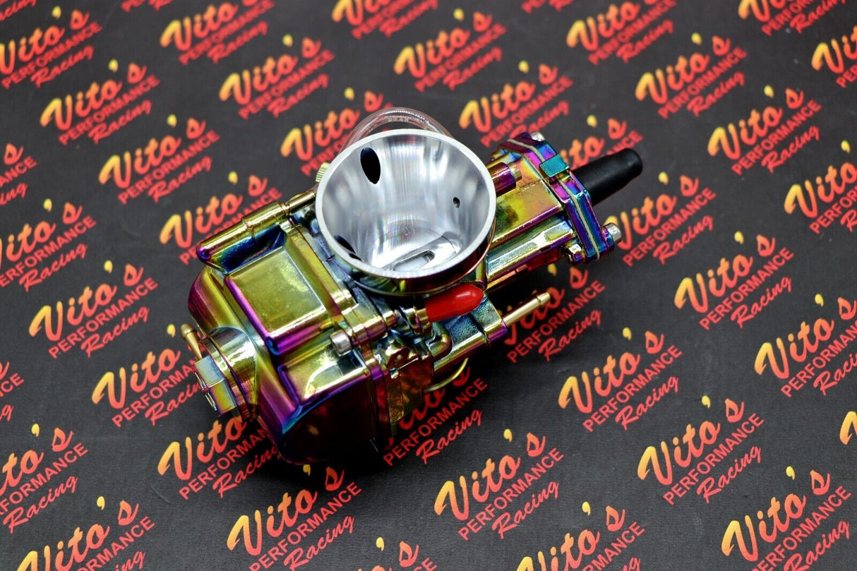 2 x Yamaha Banshee 28mm 28PWK Larger Carbs Carburetors + Vito's cable TITANIUM 6