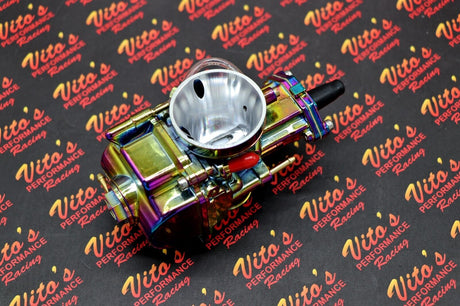 2 x Yamaha Banshee 28mm 28PWK Larger Carbs Carburetors + Vito's cable TITANIUM 6