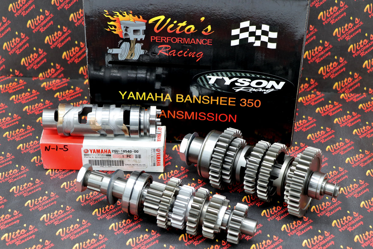 TYSON RACING Banshee drag transmission 1-5 OVERRIDE cut drum 3