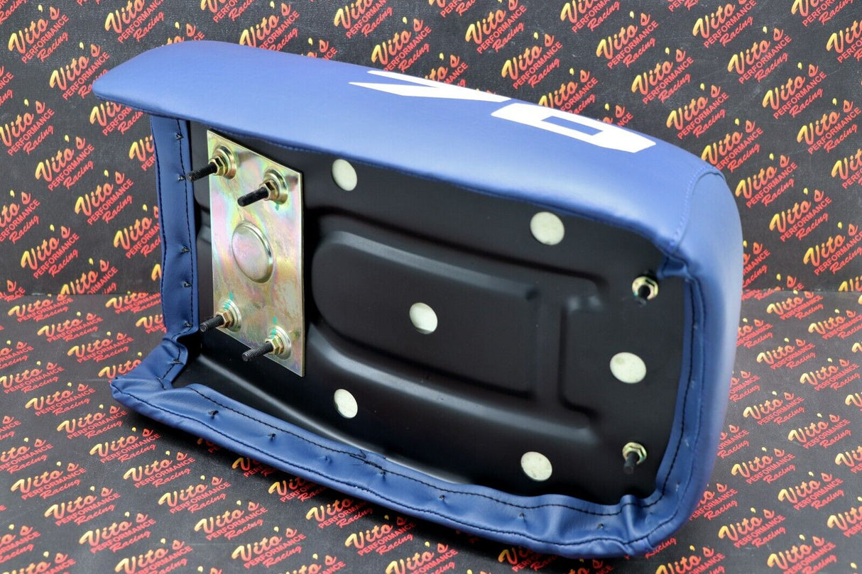 NEW Honda ATC70 seat complete - fits 1978-1985 ATC 70 #70 print on sides BLUE 6