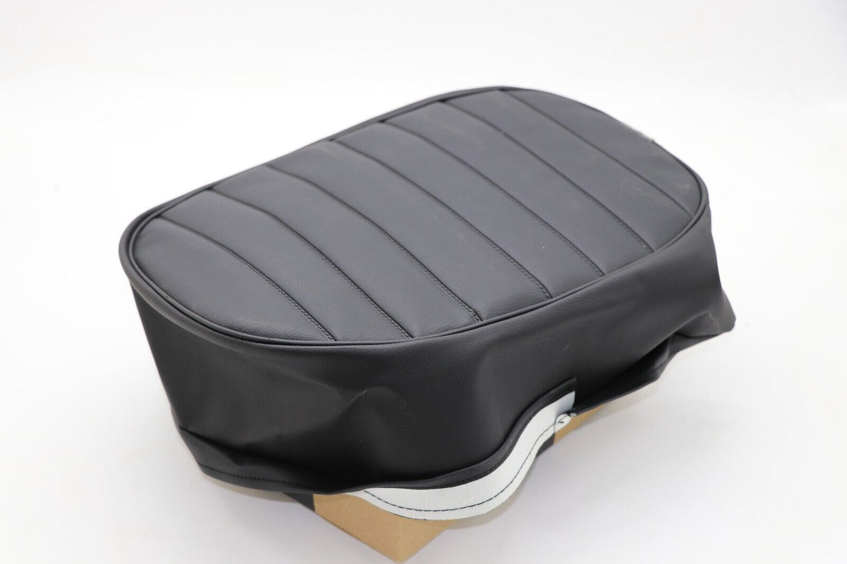 NEW Honda ATC70 seat cover only - fits 1978-1985 ATC 70 BLACK PLEAT DESIGN 6