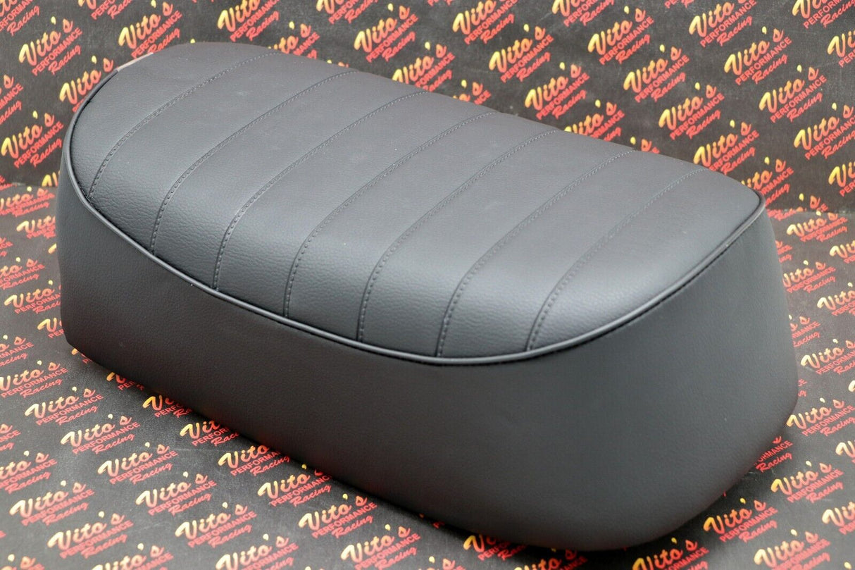 NEW Honda ATC70 seat cover only - fits 1978-1985 ATC 70 BLACK PLEAT DESIGN 11