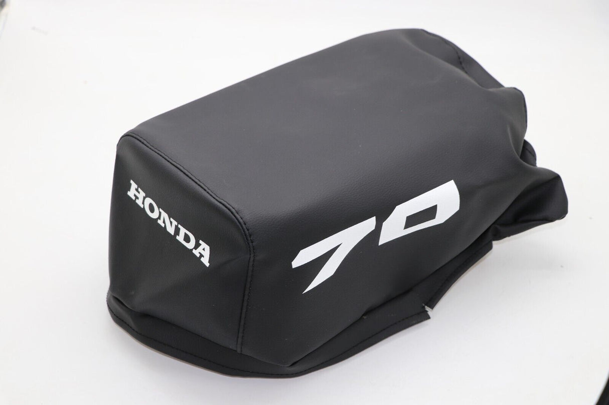 NEW Honda ATC70 seat cover only - fits 1978-1985 ATC 70 BLACK SMOOTH #70 letters 1