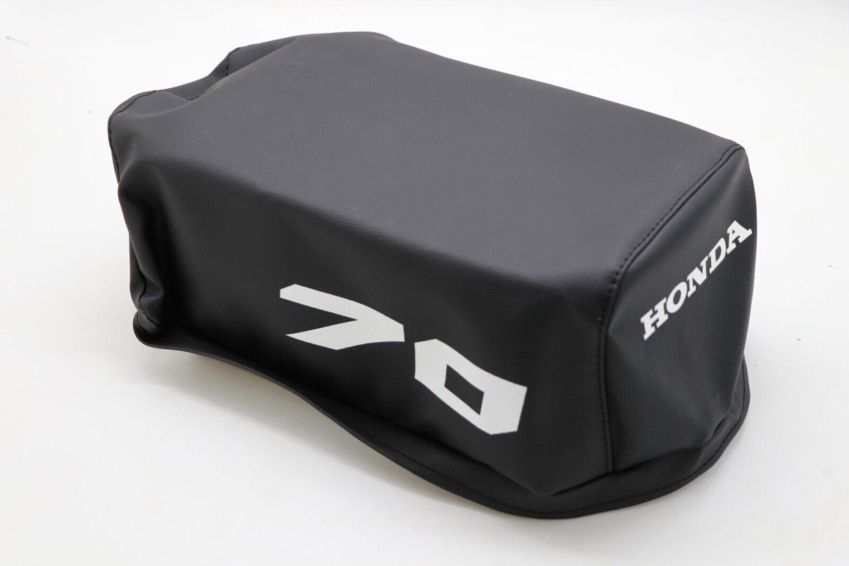 NEW Honda ATC70 seat cover only - fits 1978-1985 ATC 70 BLACK SMOOTH #70 letters 2