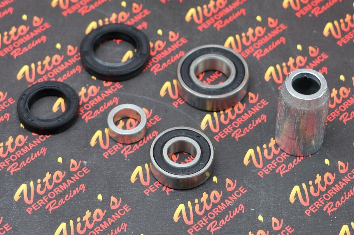 1 x NEW front hubs + studs + seals + bearings Yamaha Banshee Warrior Blaster 8