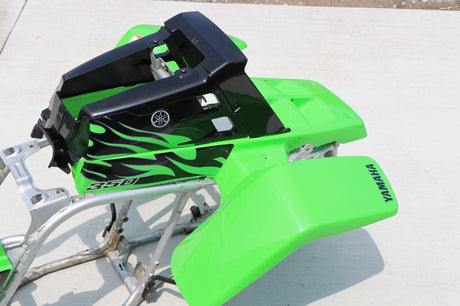 Vito's custom vinyl graphics 14MIL sticker Yamaha Banshee BLACK & GREEN 9