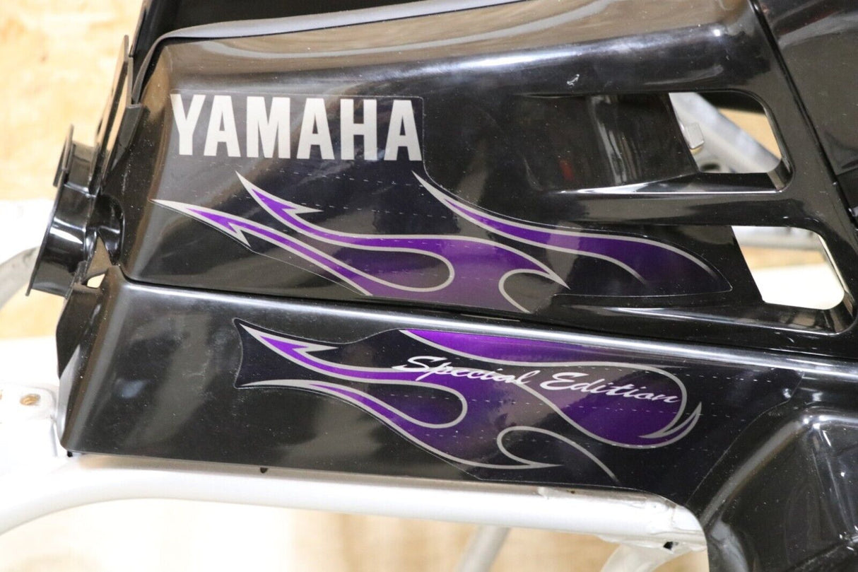 Vito's vinyl decal graphics kit 14MIL sticker Yamaha Banshee PURPLE FLAMES 2006 8
