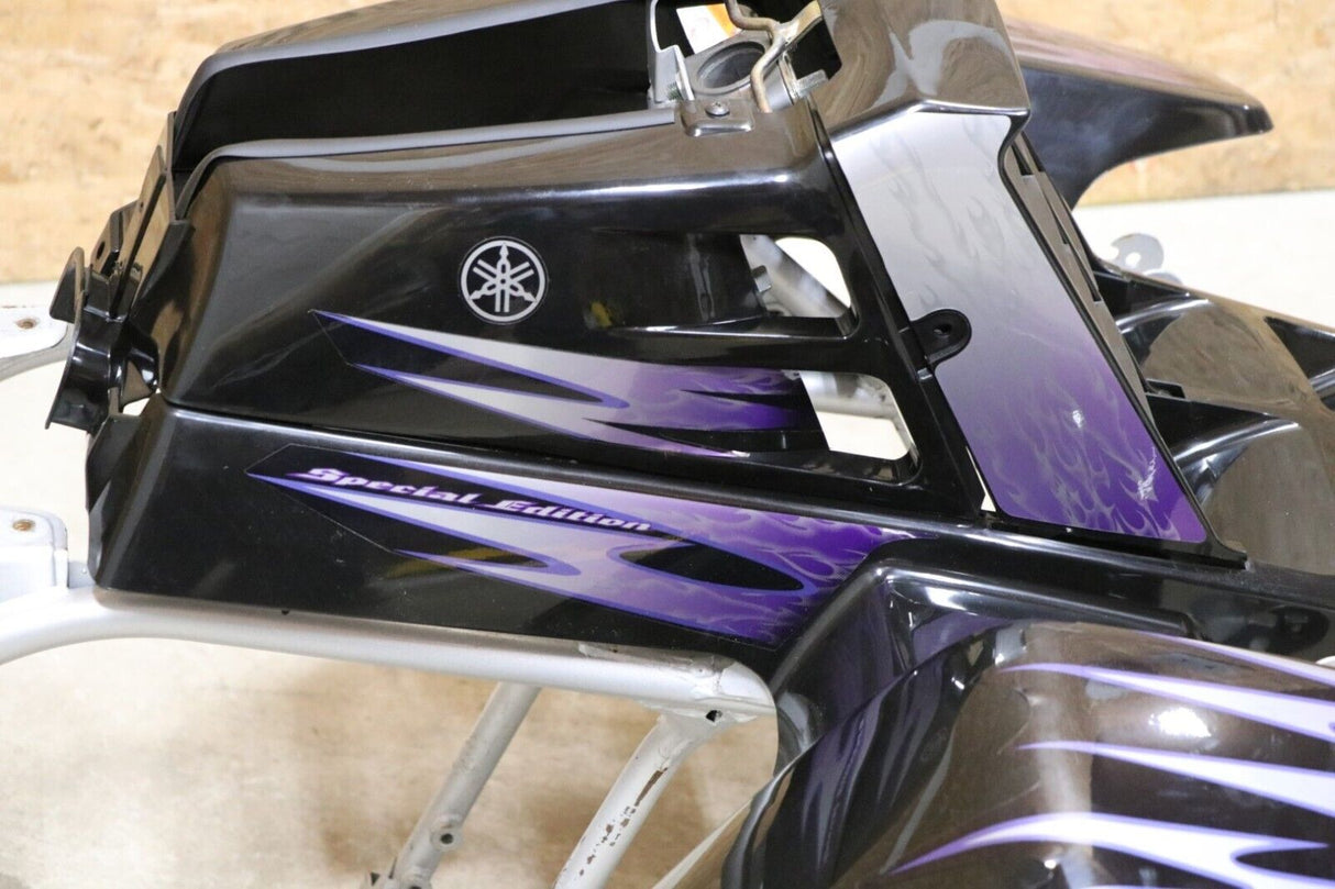 Vito's vinyl decal graphics kit 14MIL sticker Yamaha Banshee BLACK PURPLE 2005 7