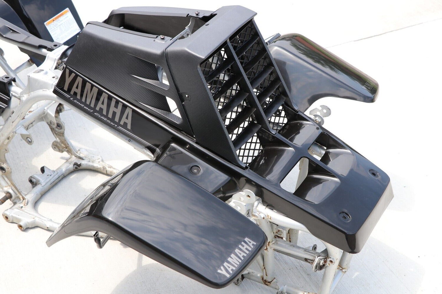 Vito's vinyl decal graphics kit 14MIL sticker Yamaha Banshee BLACK LIMITED 2004 5