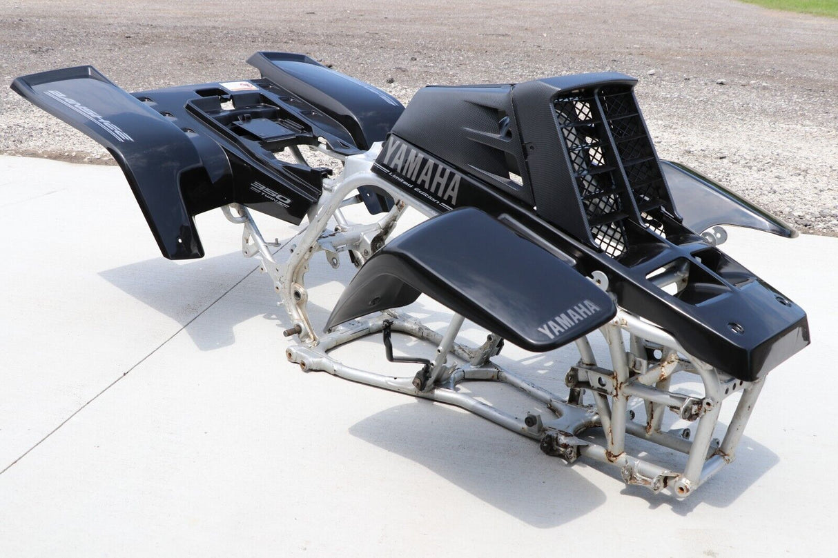Vito's vinyl decal graphics kit 14MIL sticker Yamaha Banshee BLACK LIMITED 2004 9