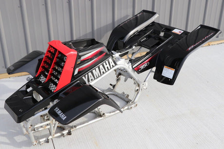 Vito's vinyl decal graphics kit 14MIL sticker Yamaha Banshee RED BLACK 2003 5