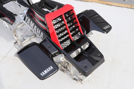 Vito's vinyl decal graphics kit 14MIL sticker Yamaha Banshee RED BLACK 2003 8