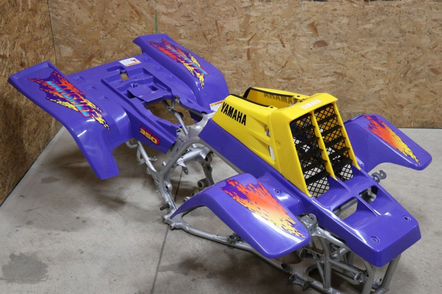 Vito's vinyl decal graphics kit 14MIL sticker Yamaha Banshee VIOLET PURPLE 1994 5