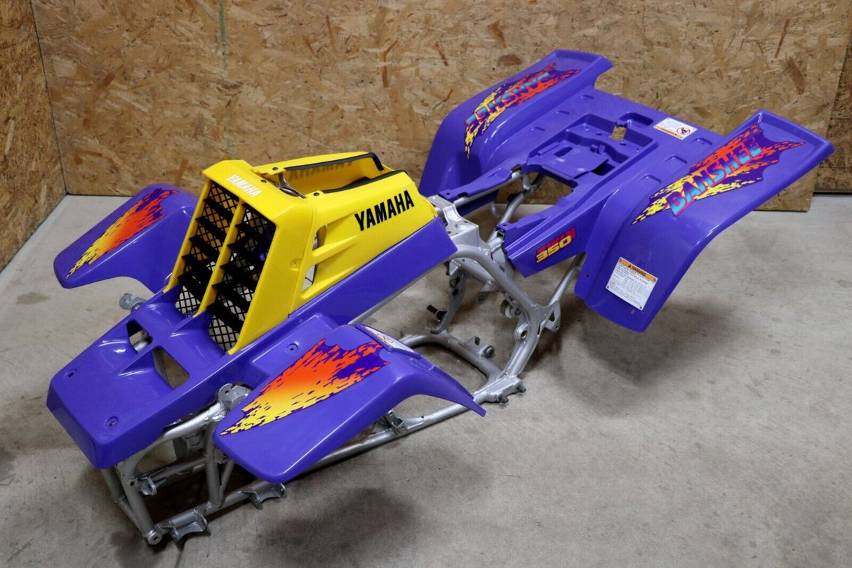 Vito's vinyl decal graphics kit 14MIL sticker Yamaha Banshee VIOLET PURPLE 1994 6