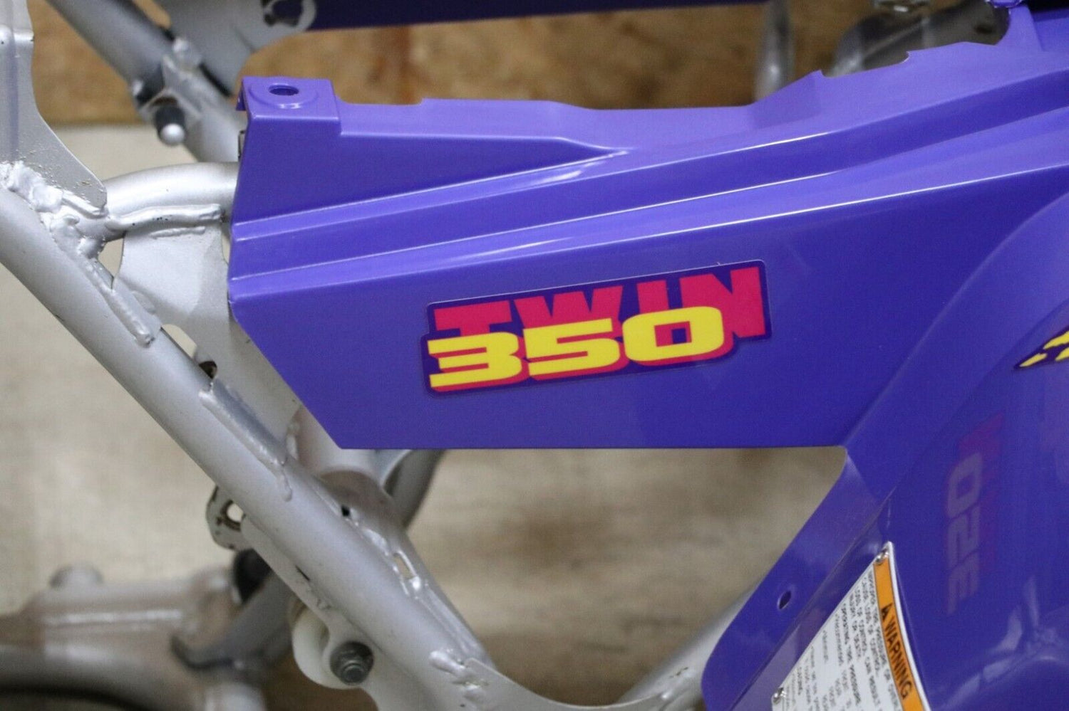 Vito's vinyl decal graphics kit 14MIL sticker Yamaha Banshee VIOLET PURPLE 1994 8