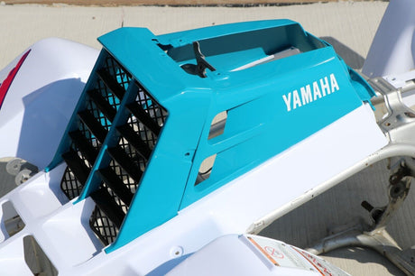Vito's vinyl decal graphics kit 14MIL sticker Yamaha Banshee WHITE TEAL 1992 8