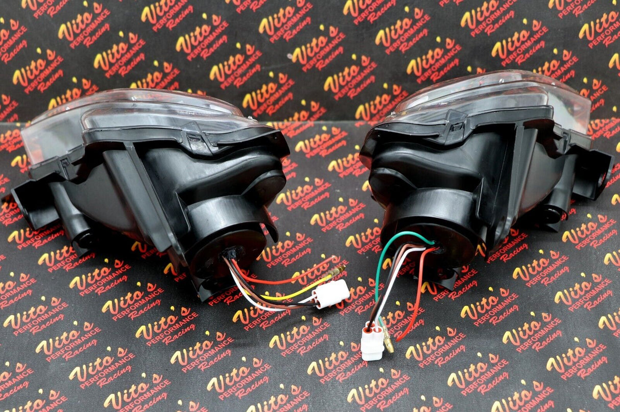 2 x LED Headlights Yamaha YFZ450R Raptor 700 700R YFZ450 WOLVERINE 5