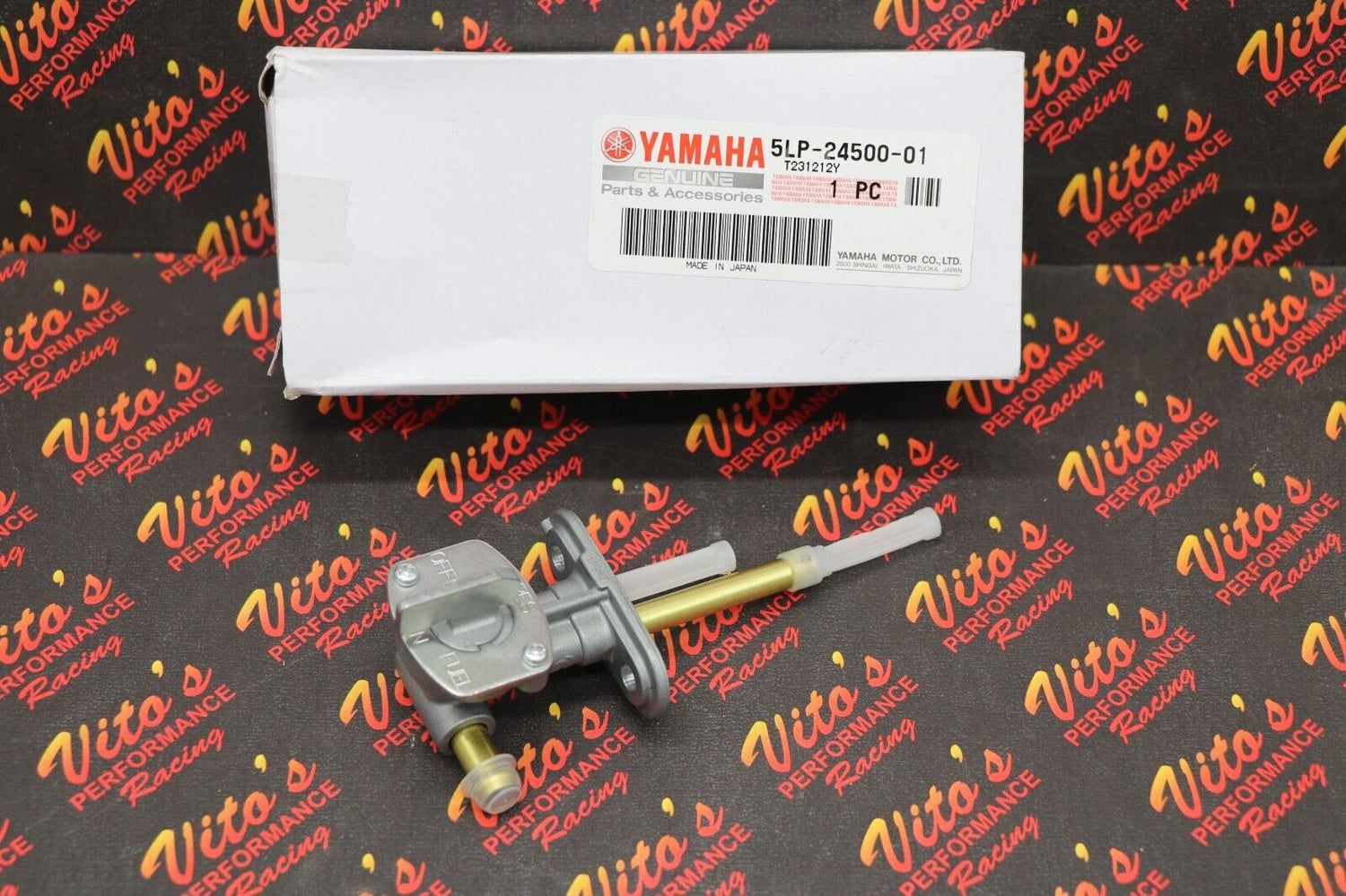 NEW fuel PETCOCK gas tank switch OEM factory Yamaha Raptor 660 2001-2005 1