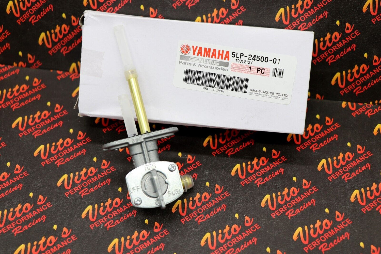 NEW fuel PETCOCK gas tank switch OEM factory Yamaha Raptor 660 2001-2005 3