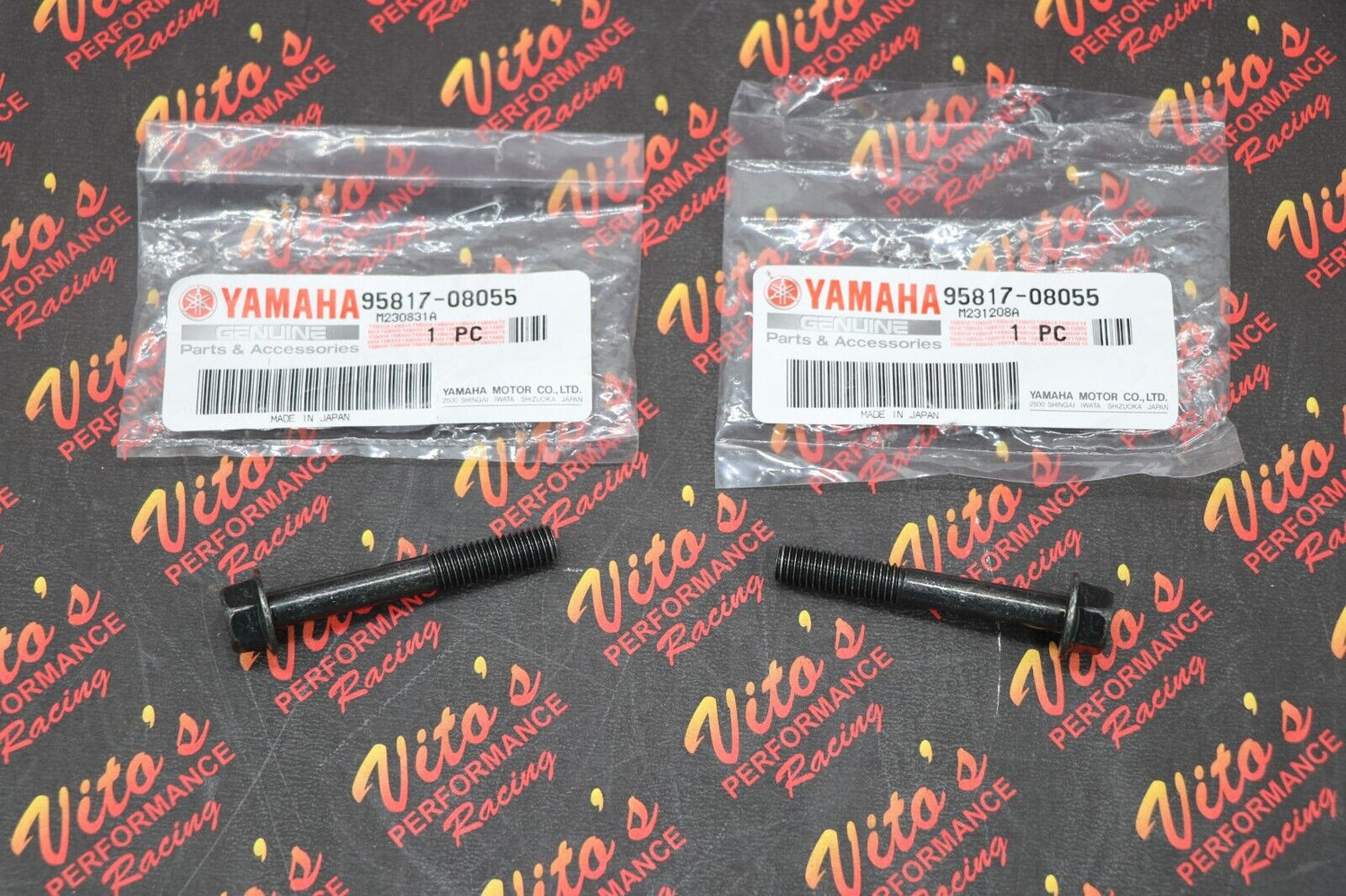 2 x NEW headlight mounting bolt OEM factory Yamaha Banshee Warrior Wolverine 1