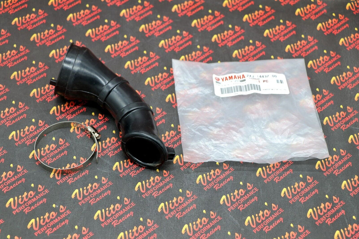NEW OEM factory SNORKEL + CLAMP for airbox air box lid 1988-2006 Yamaha Blaster 1