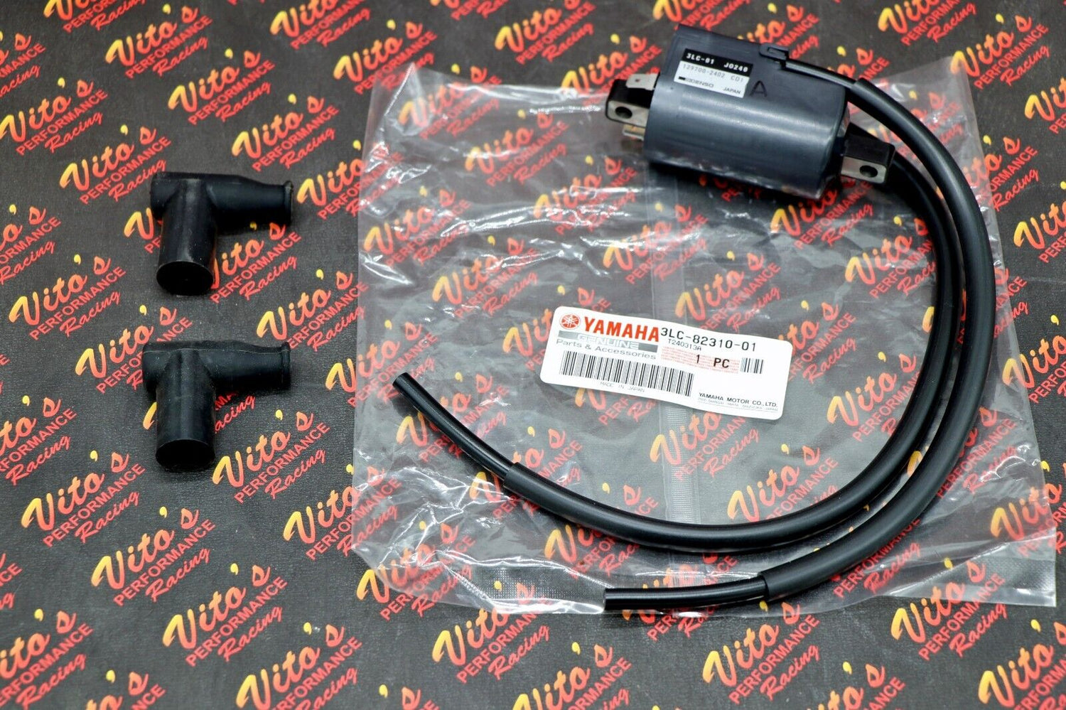 NEW ignition COIL electrical OEM factory + Vito's caps 1987-2006 Yamaha BANSHEE 1