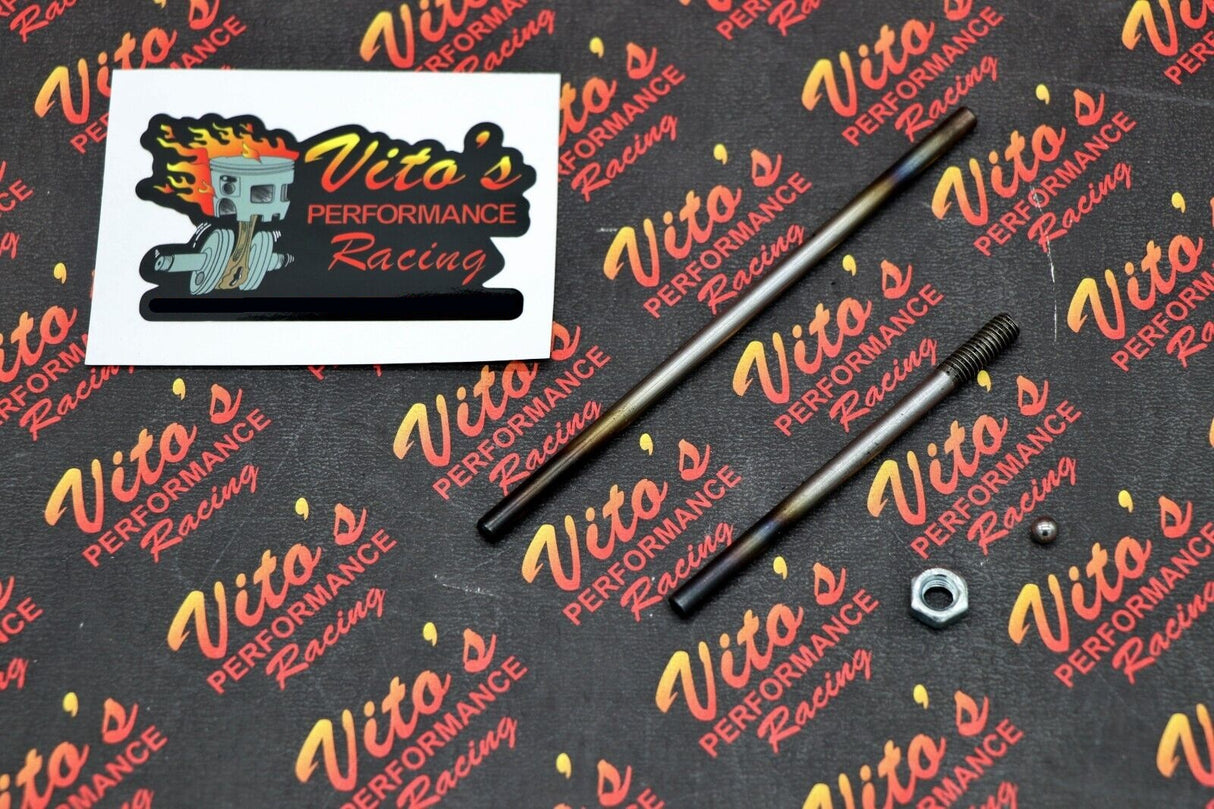 NEW Vito's clutch PUSH RODS + BALL adjuster screw Yamaha Blaster 1988-2006 2