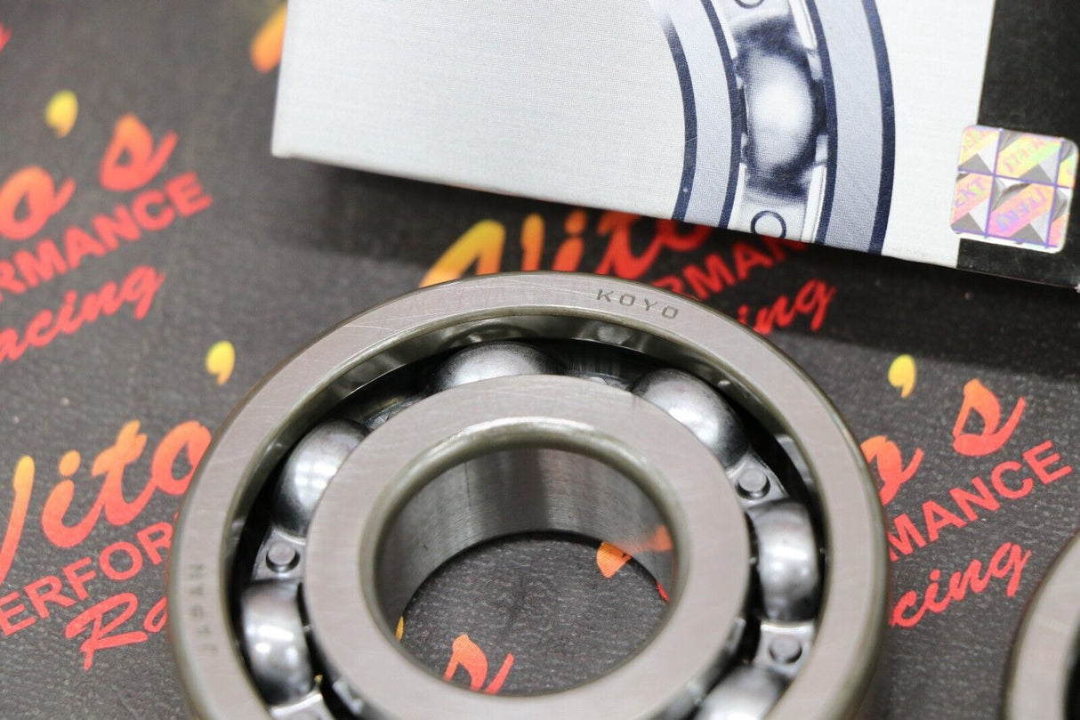 4 x Genuine KOYO 8 ball bearing main crankshaft crank Yamaha Banshee - NEW 3