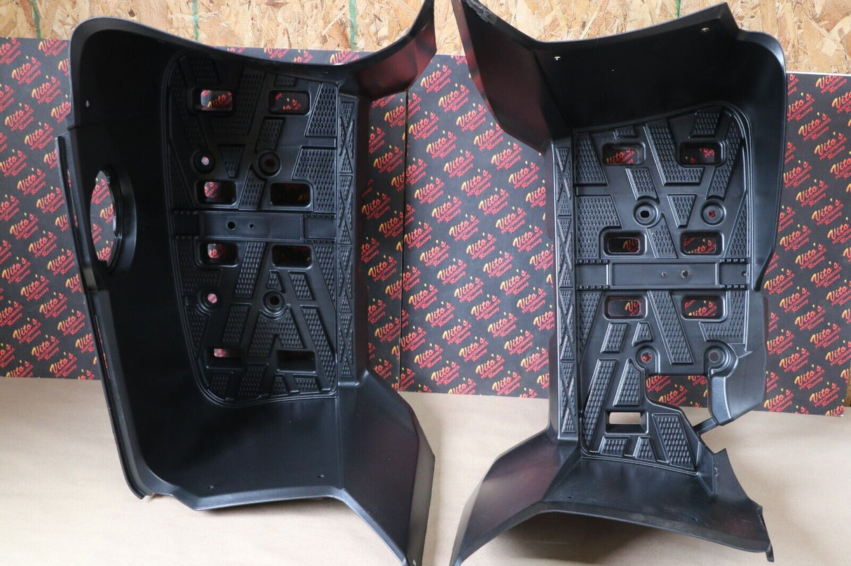 2 x OEM Floorboard footrest footwell guards L+R Yamaha Kodiak Grizzly 550 700 3
