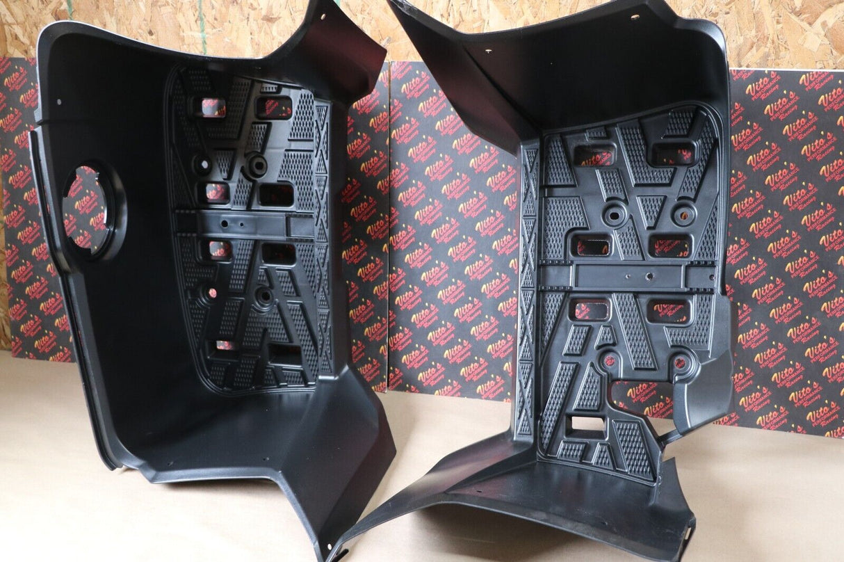 2 x OEM Floorboard footrest footwell guards L+R Yamaha Kodiak Grizzly 550 700 6