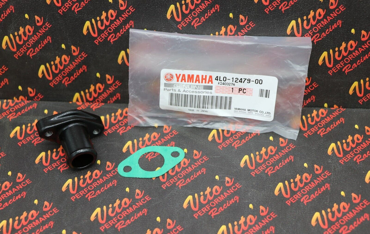 Head neck coolant hose fitting + gasket for OEM head Yamaha Banshee 1987-2006 3