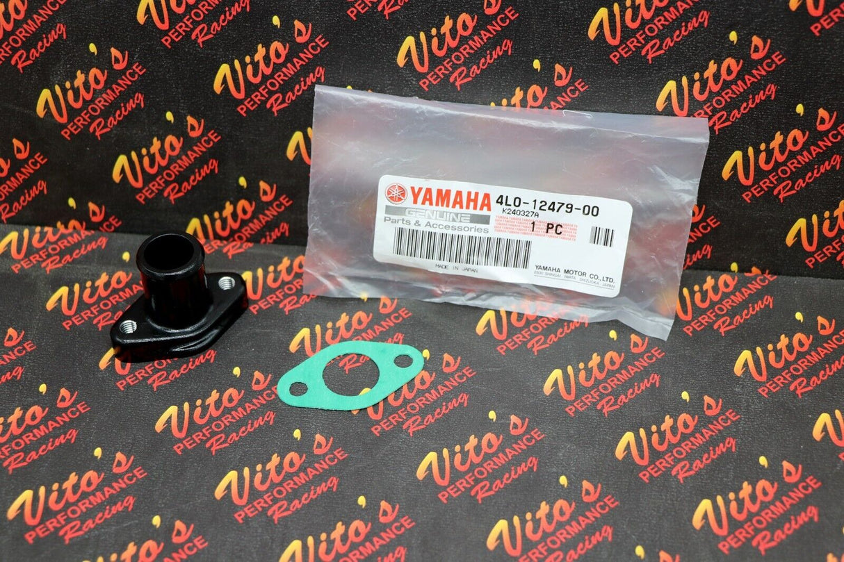 Head neck coolant hose fitting + gasket for OEM head Yamaha Banshee 1987-2006 4