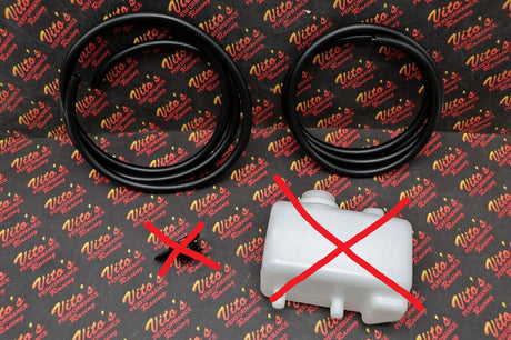 HOSES LINE ONLY for coolant overflow rezzy bottle radiator reservoir Banshee 3