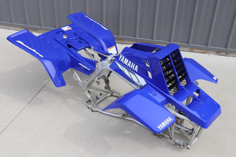Yamaha Banshee Fenders + Gas Tank Plastic + Rad Cover Grill + Graphics Blue 2004 2