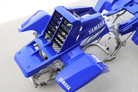 Yamaha Banshee Fenders + Gas Tank Plastic + Rad Cover Grill + Graphics Blue 2004 5