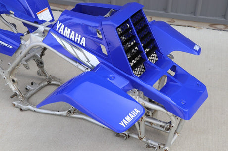 Yamaha Banshee Fenders + Gas Tank Plastic + Rad Cover Grill + Graphics Blue 2004 7