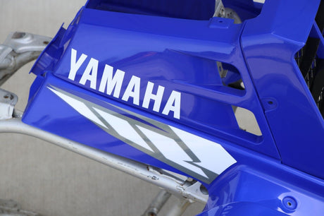 Yamaha Banshee Fenders + Gas Tank Plastic + Rad Cover Grill + Graphics Blue 2004 8