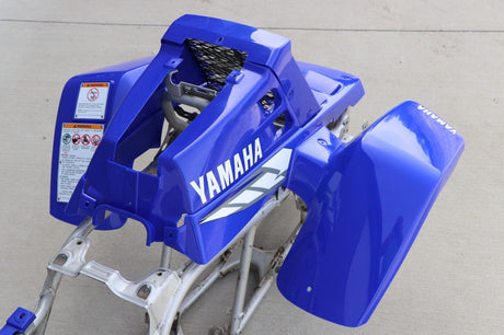 Yamaha Banshee Fenders + Gas Tank Plastic + Rad Cover Grill + Graphics Blue 2004 9