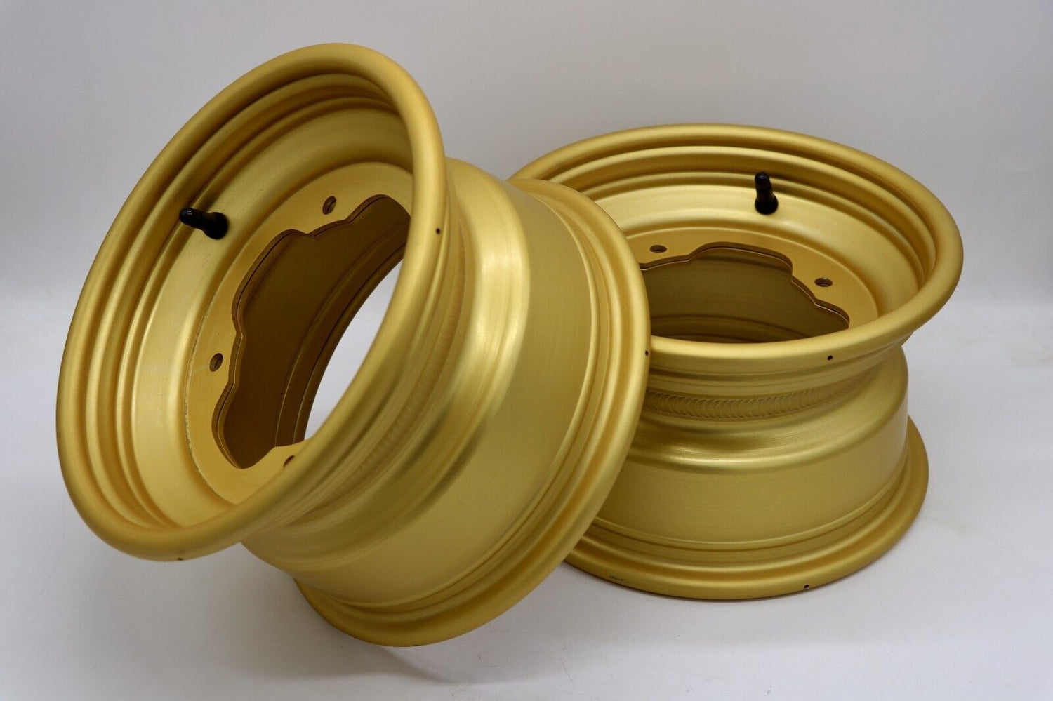 2 x 10" front aluminum wheels rims 4x156 Yamaha Banshee Blaster Warrior GOLD 3