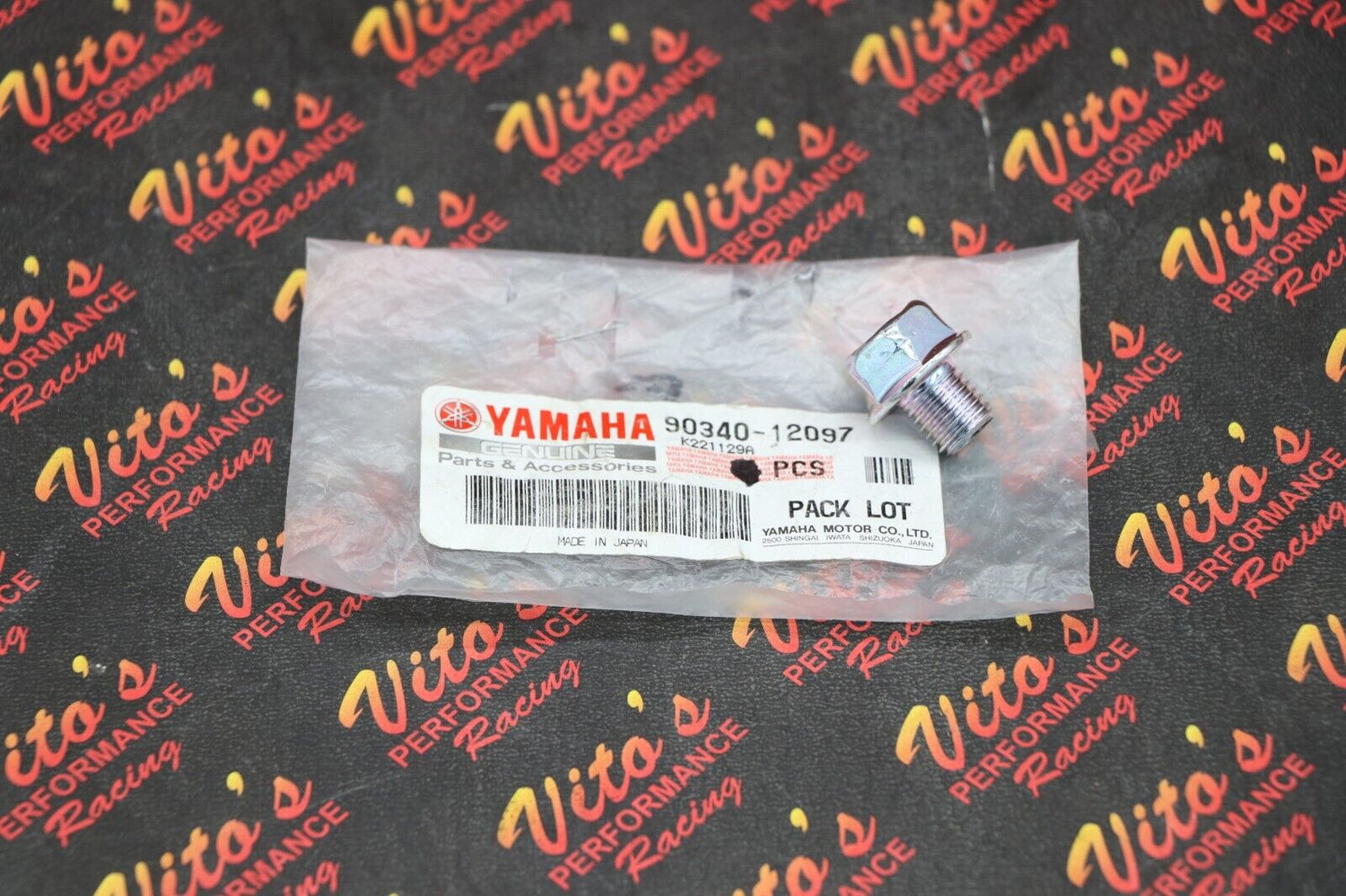OEM factory Oil Drain Plug Gasket Yamaha Blaster YFS200 90340-12097-00 1