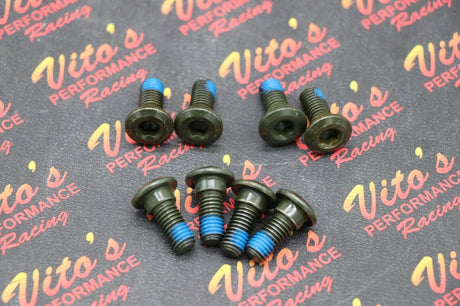 8x FRONT Brake Disc ROTOR HUB BOLTS Yamaha Banshee Warrior Raptor 700 660 YFZ450 1