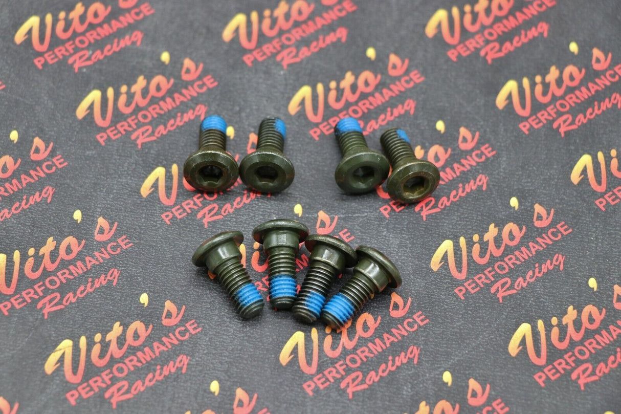 8x FRONT Brake Disc ROTOR HUB BOLTS Yamaha Banshee Warrior Raptor 700 660 YFZ450 2