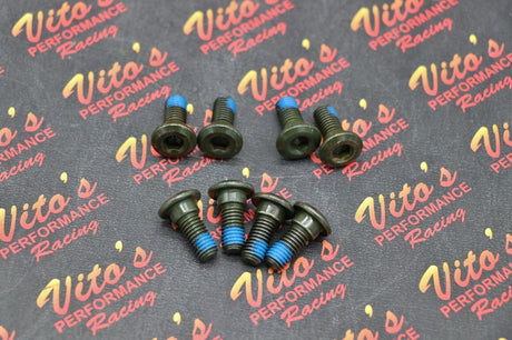 8x FRONT Brake Disc ROTOR HUB BOLTS Yamaha Banshee Warrior Raptor 700 660 YFZ450 2