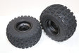 NEW 20x11x9 rear tires + wheels rims HONDA 450r 400EX 300EX TRX250r BLACK 1