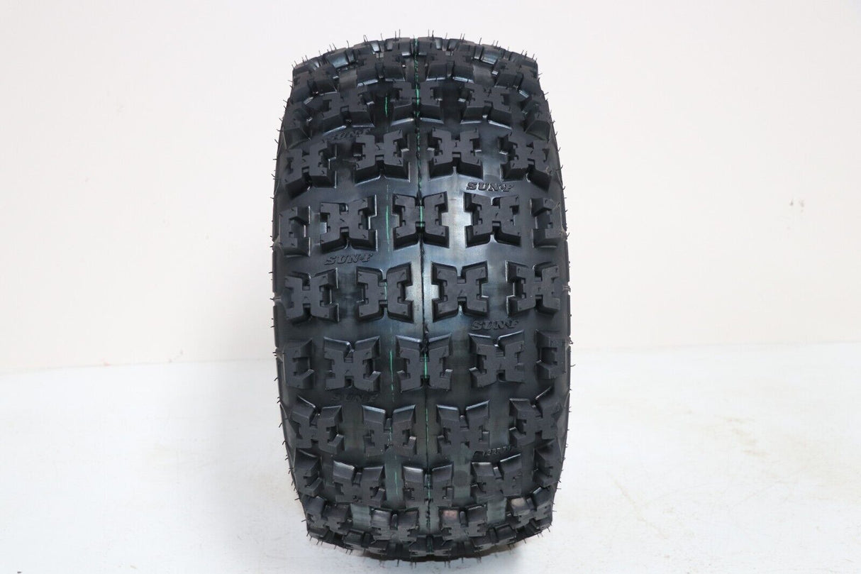 NEW 20x11x9 rear tires + wheels rims HONDA 450r 400EX 300EX TRX250r BLACK 9