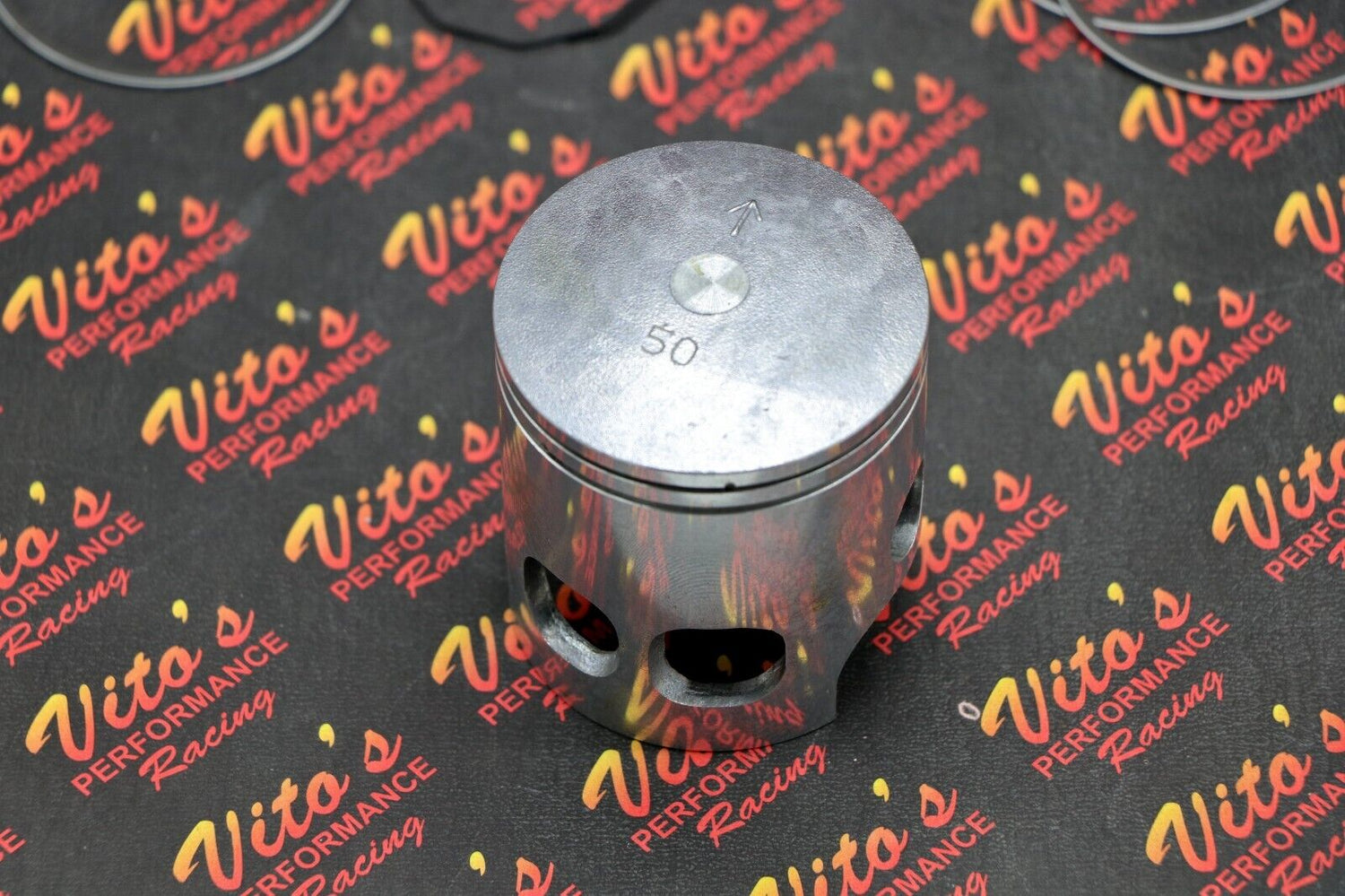 2 x Vito's Performance RD30 RD400 pistons + rings 64.50 Yamaha Banshee 64.50mm 5
