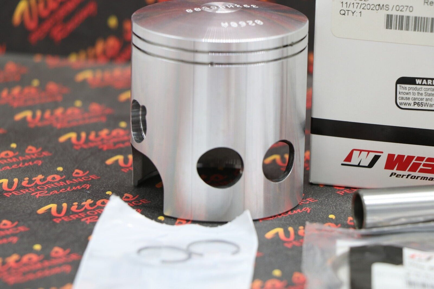 1973-1975 YAMAHA RD350 WISECO 2.00MM / .080" OVERSIZED 66.00MM BORE PISTON KIT 4