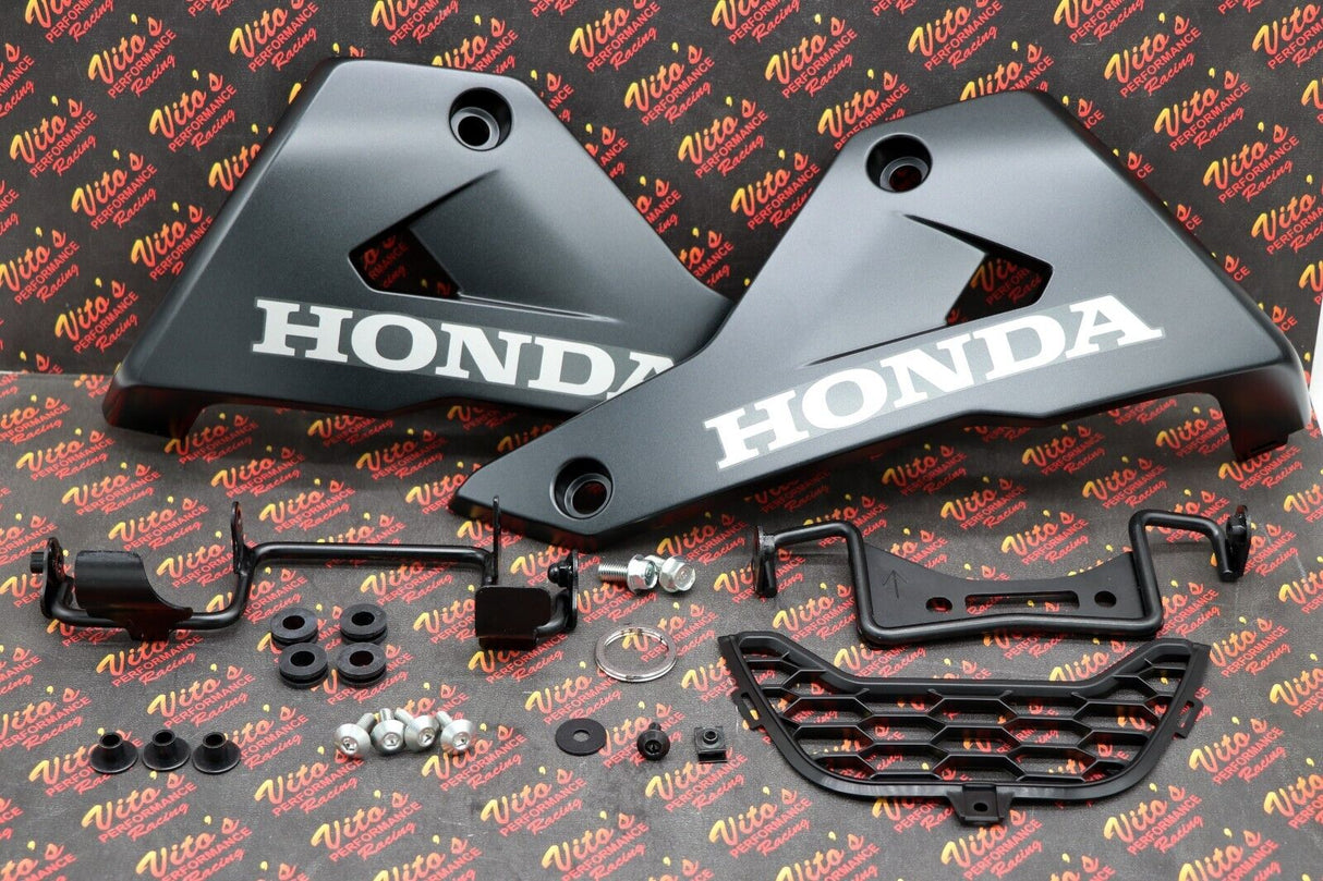 HONDA GROM GENUINE UNDER COWL BELLY PAN OEM + MOUNTING BRACKET KIT 2022-2025 2